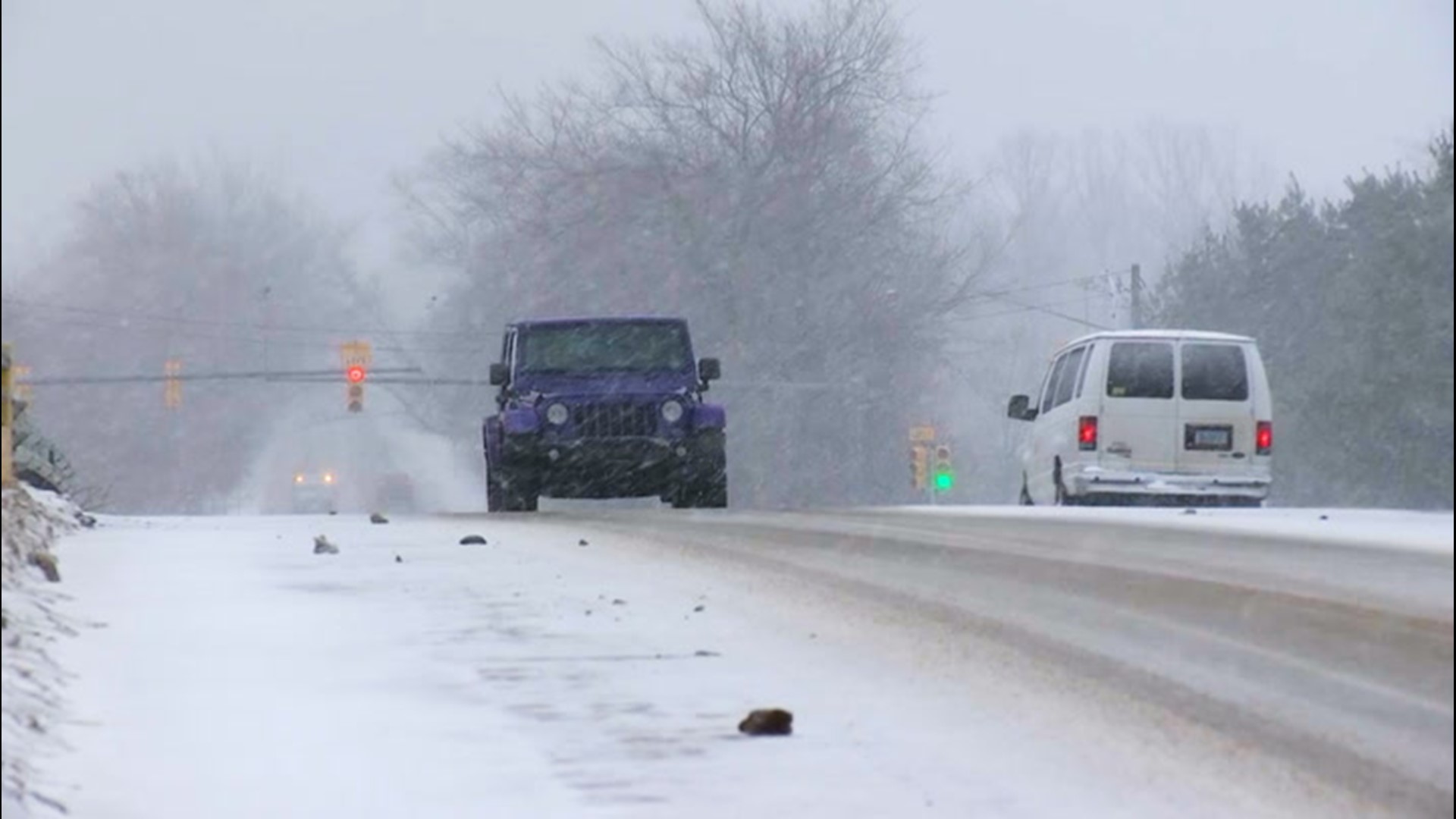 Chris Krok Show: Texas Freeze Road Conditions