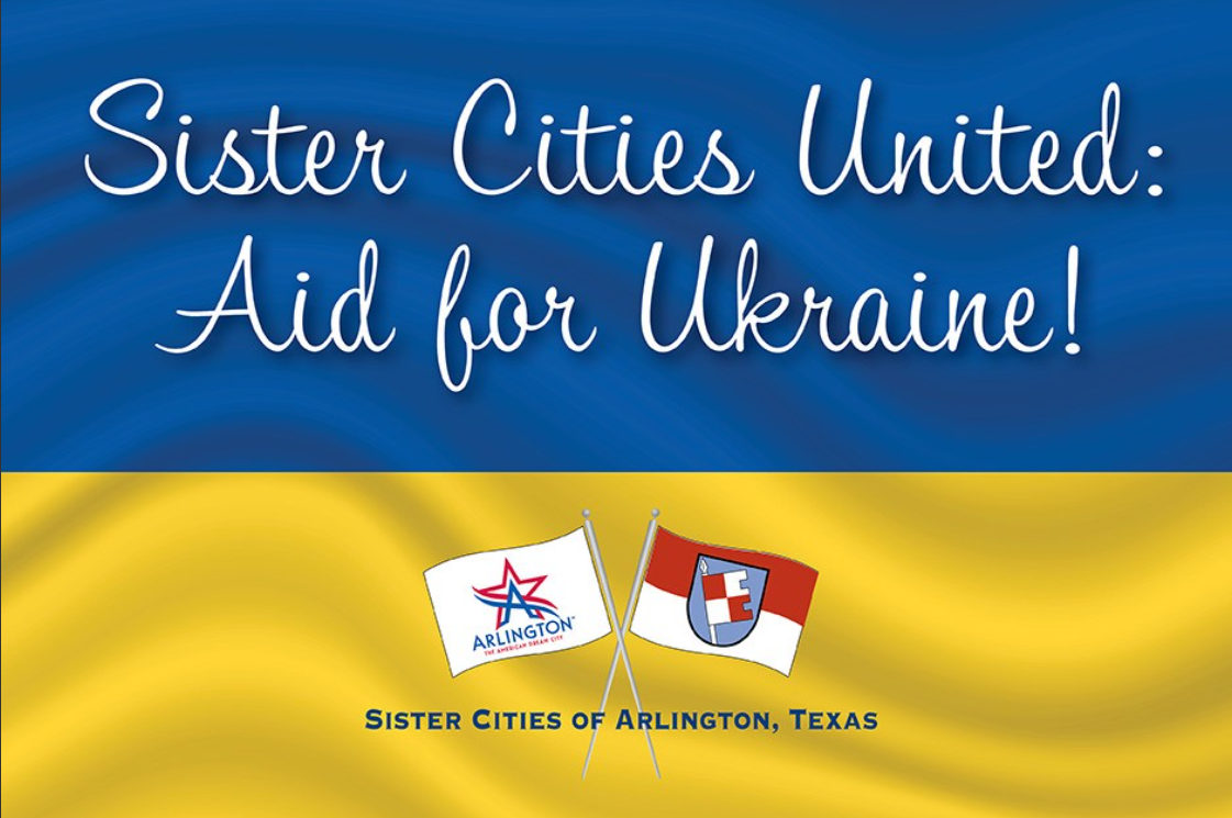 City of Arlington Launches Online Community Donation Campaign to Support Ukrainian Refugees