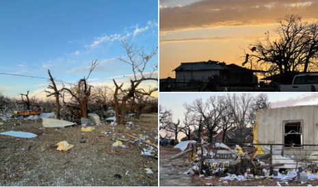 Jack County Officials Set Up Disaster Relief Fund in the Aftermath of Tornado