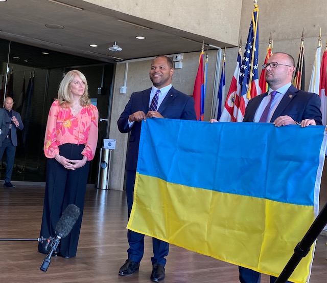 Humanitarian Relief for Ukraine Coordinates Across Texas