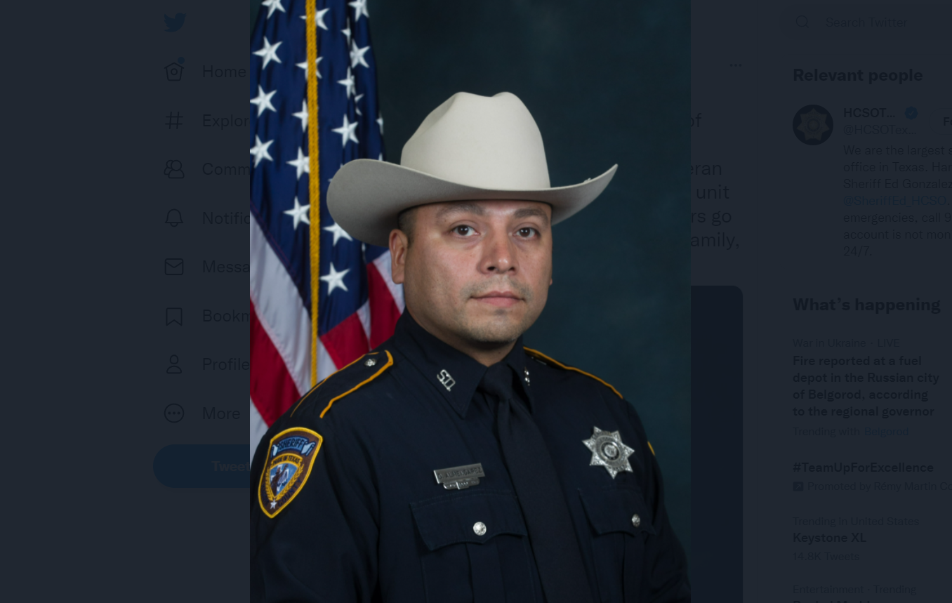 Harris County Deputy Killed in Shootout With Suspected Catalytic