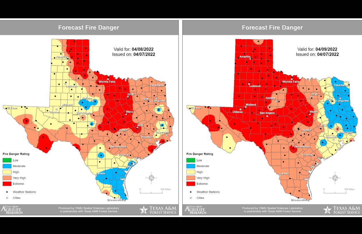 High Fire Danger Throughout the Weekend