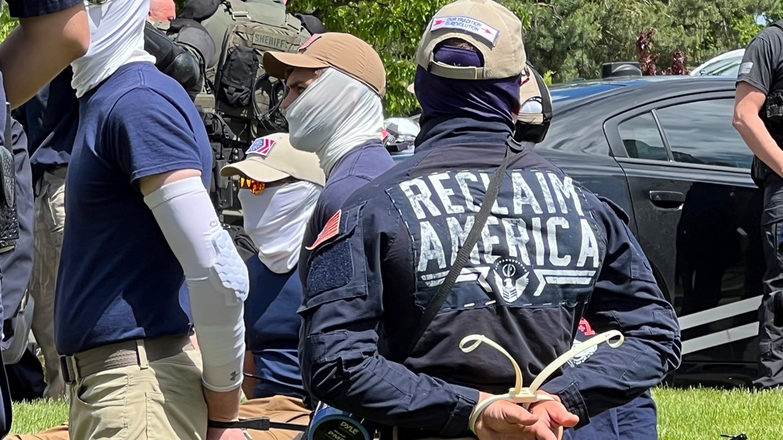 Texas Patriot Front Leader Among those Arrested Near Idaho Pride Event