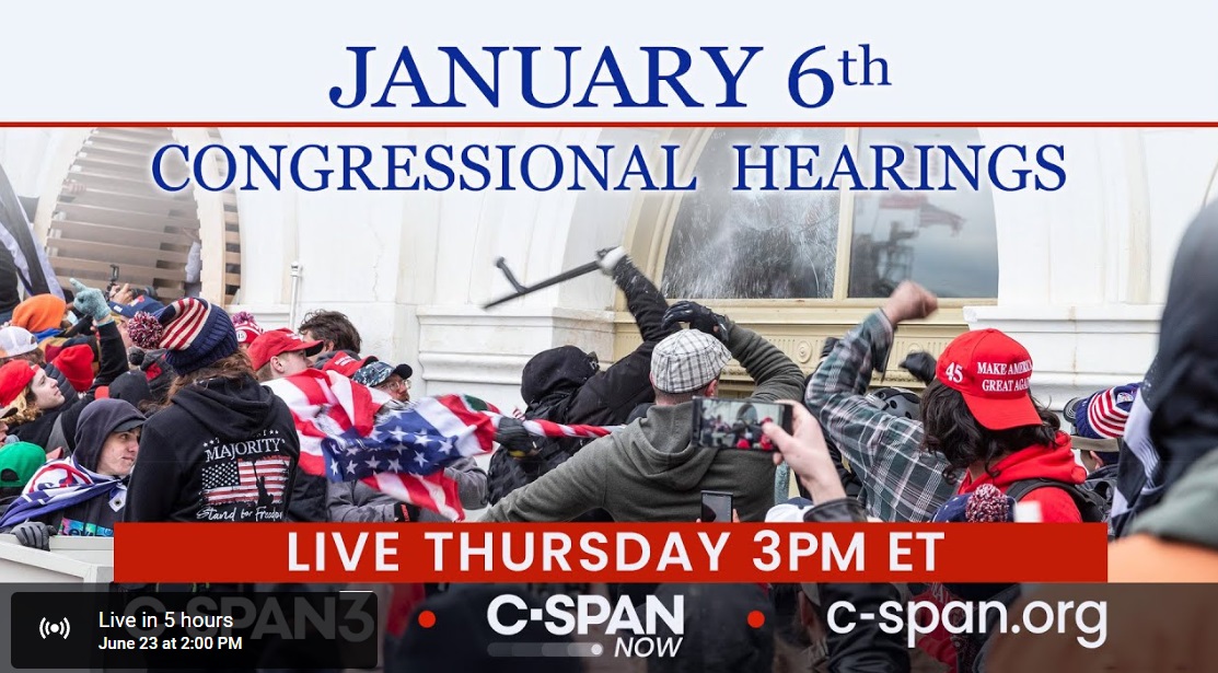 WATCH LIVE: Jan. 6 Committee Public Hearing 5