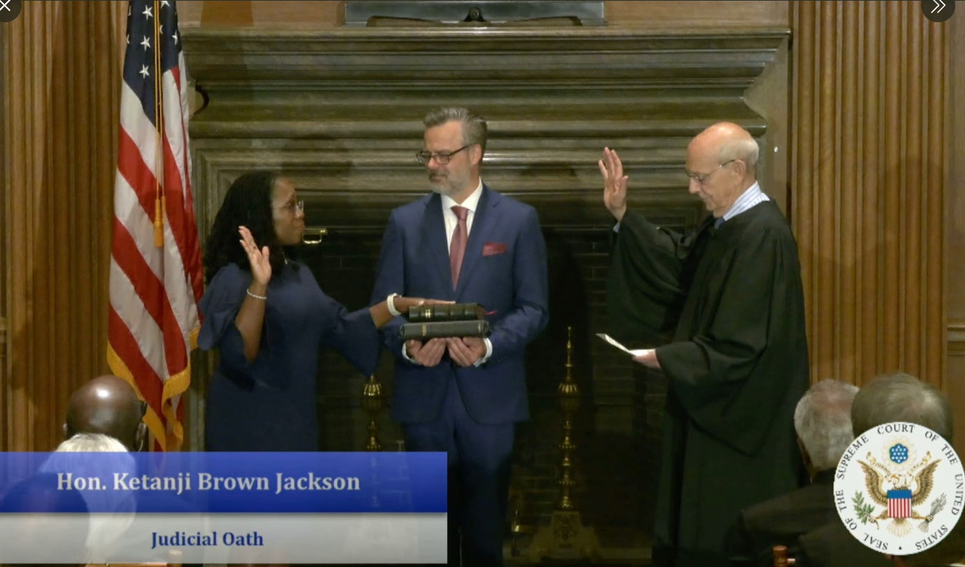 Supreme Court Justice Ketanji Brown Jackson Becomes First Black Woman on High Court