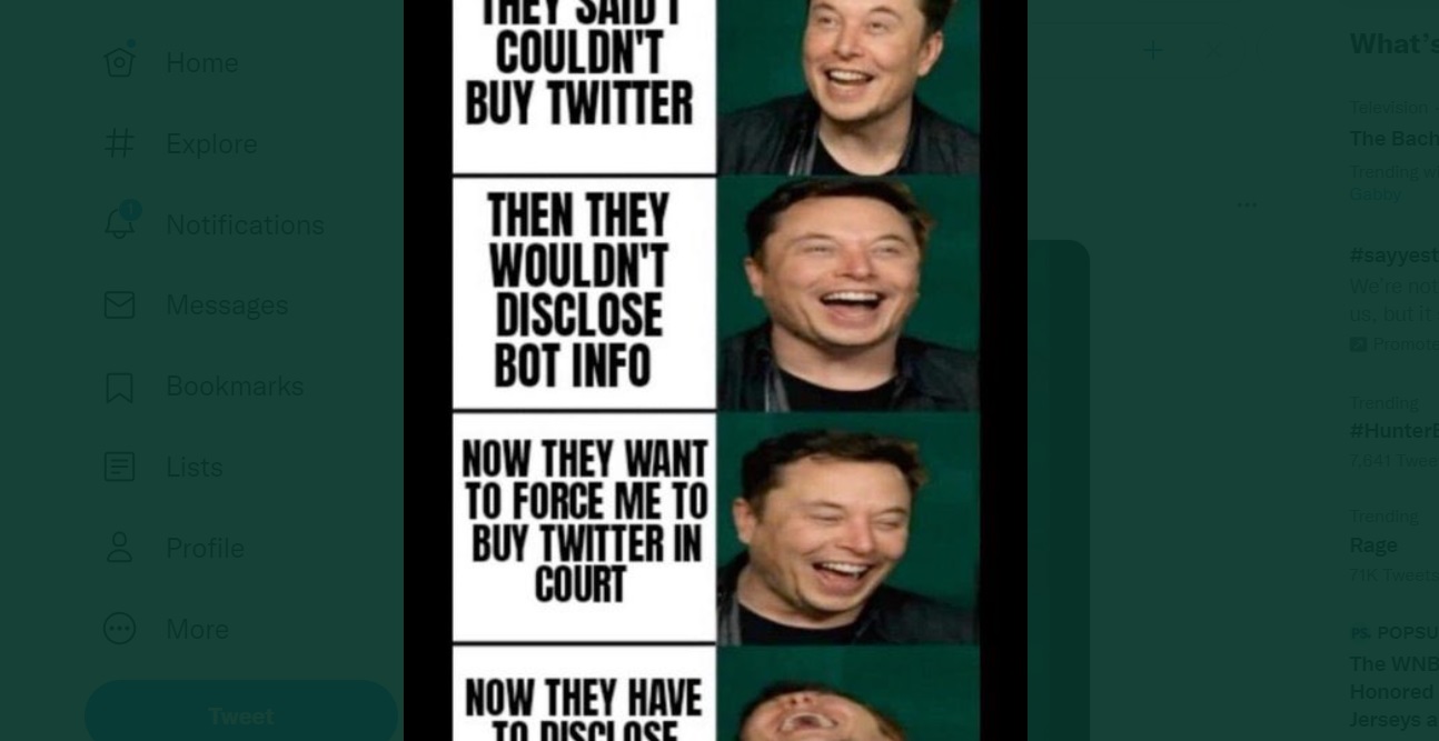 Elon Musk Apparently Thinks Twitter’s ‘Got jokes’