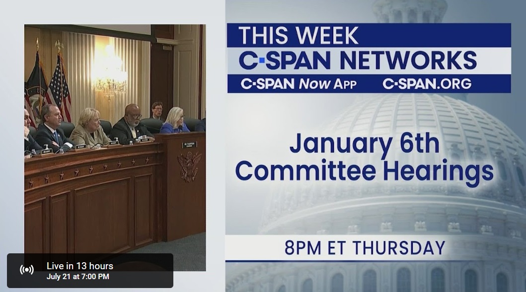 [WATCH LIVE] Final Jan. 6 Committee Hearing