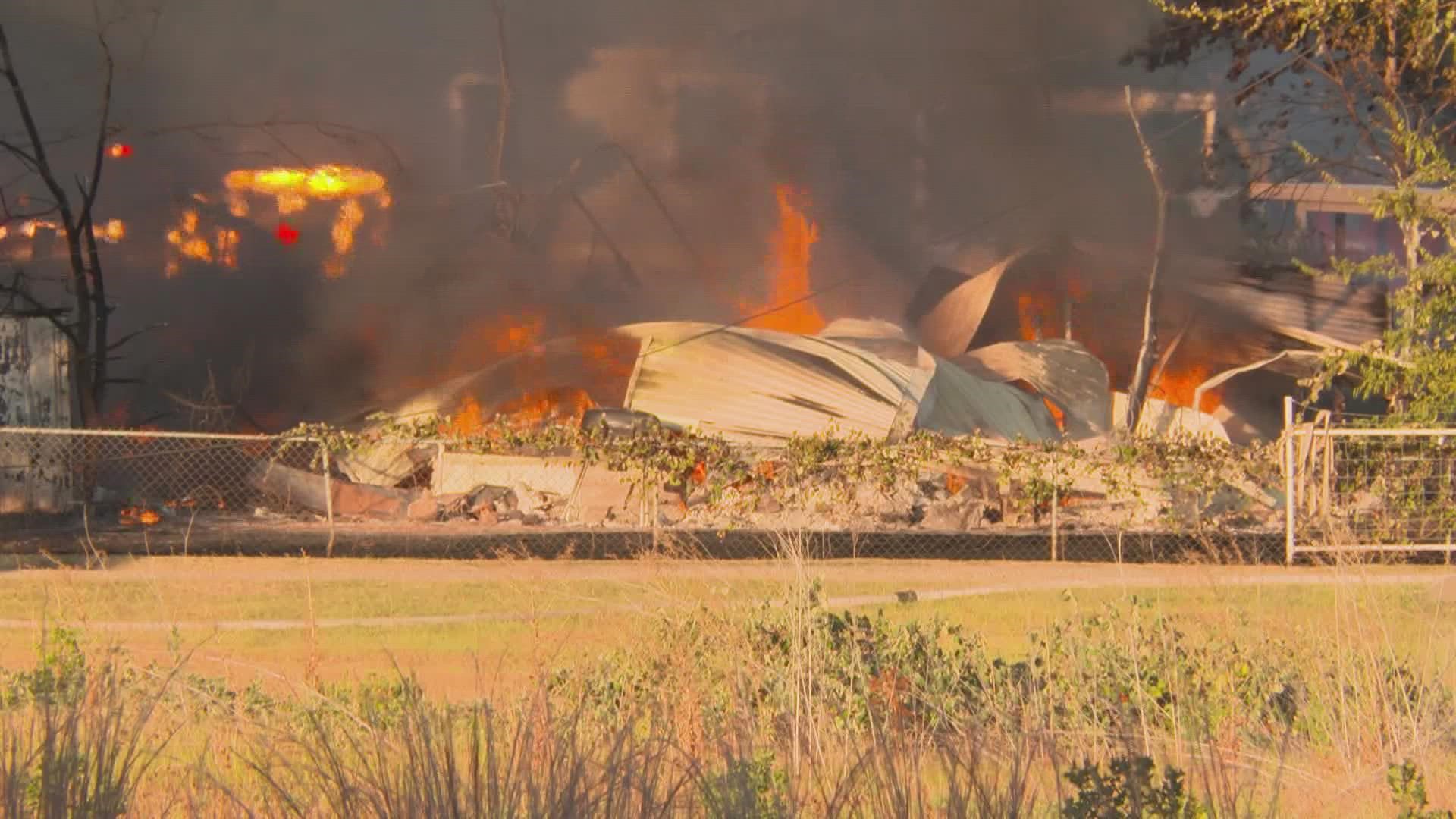 NTX Firefighters Remain Busy with Multiple Fires Amid Dry/Hot Conditions