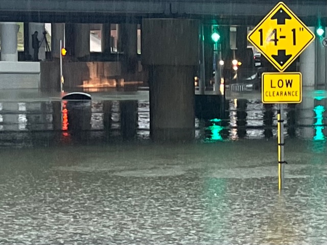 Heavy Rain Brings Flash Flooding to DFW