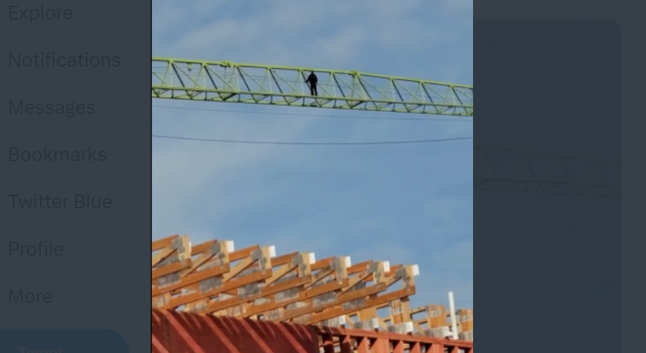Felony Charge Filed in Bizarre Dallas Crane Incident