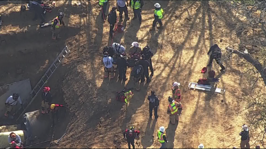 Arlington Fire Crews Pull Worker From Pipe at Water Treatment Facility