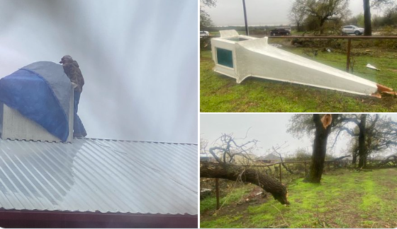 Severe Storms Overturn Several Occupied RVs in Parker County, Other Damage Reported