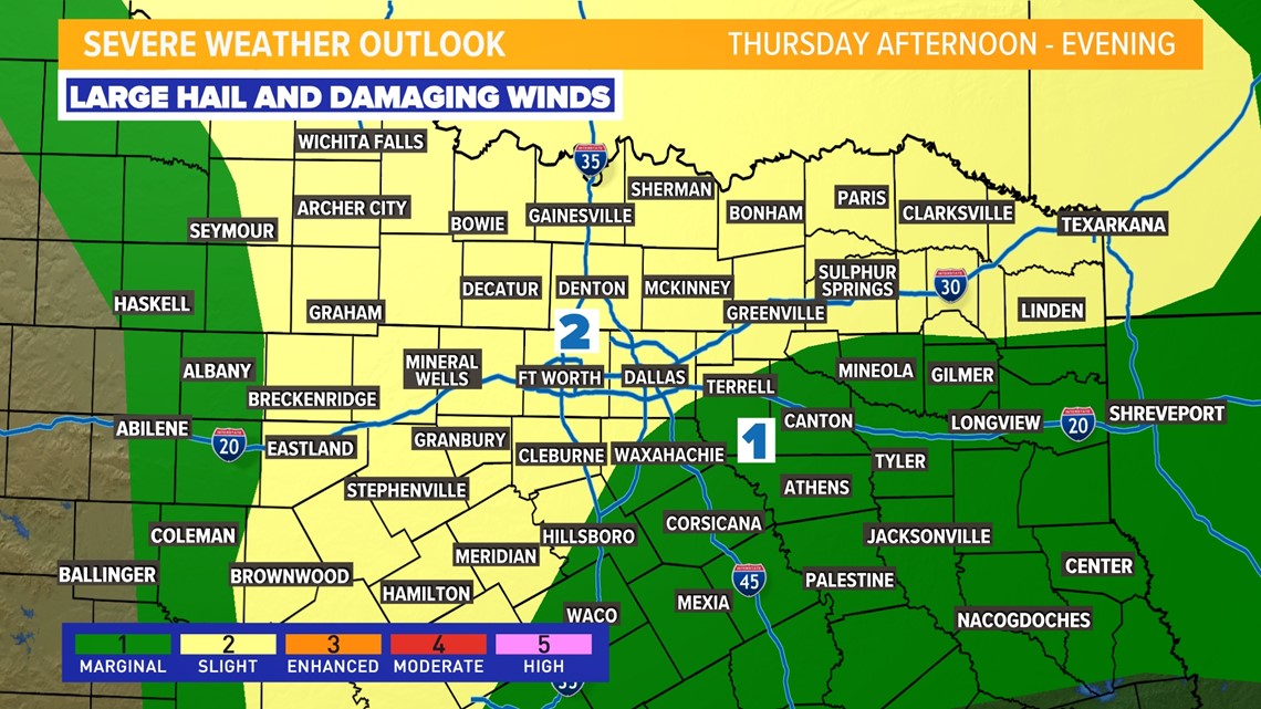 Severe Weather Today Could Bring More Damaging Hail and High Winds