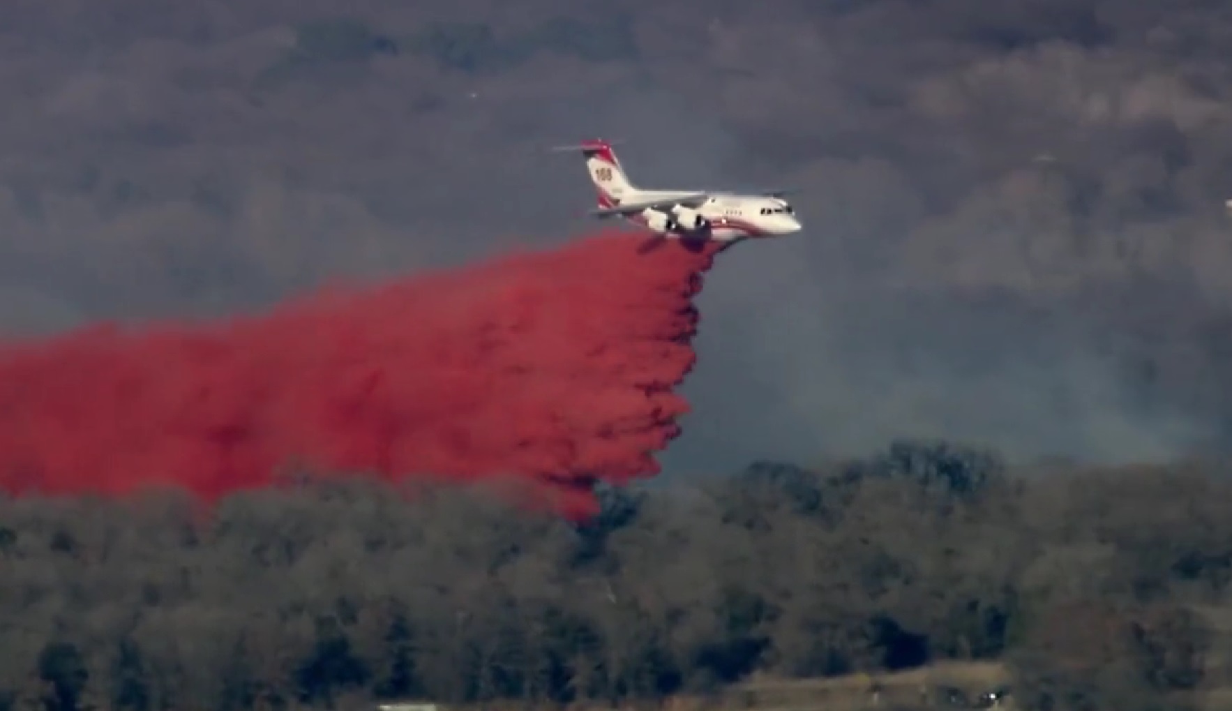 Large Grass Fire Forces Evacuations in Wise County