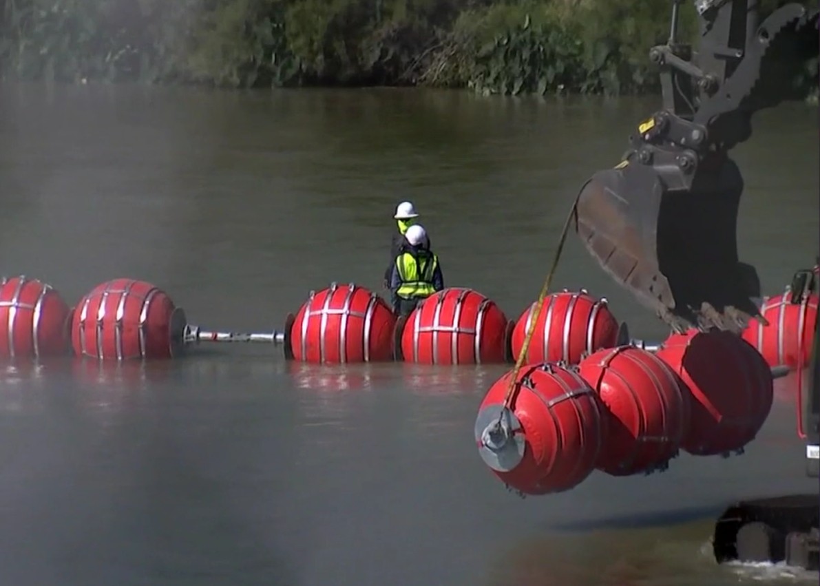 Two Bodies Found in Border Buoy Barrier System