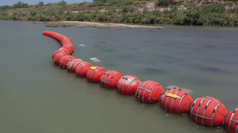 Border Buoy Battle Continues in Court