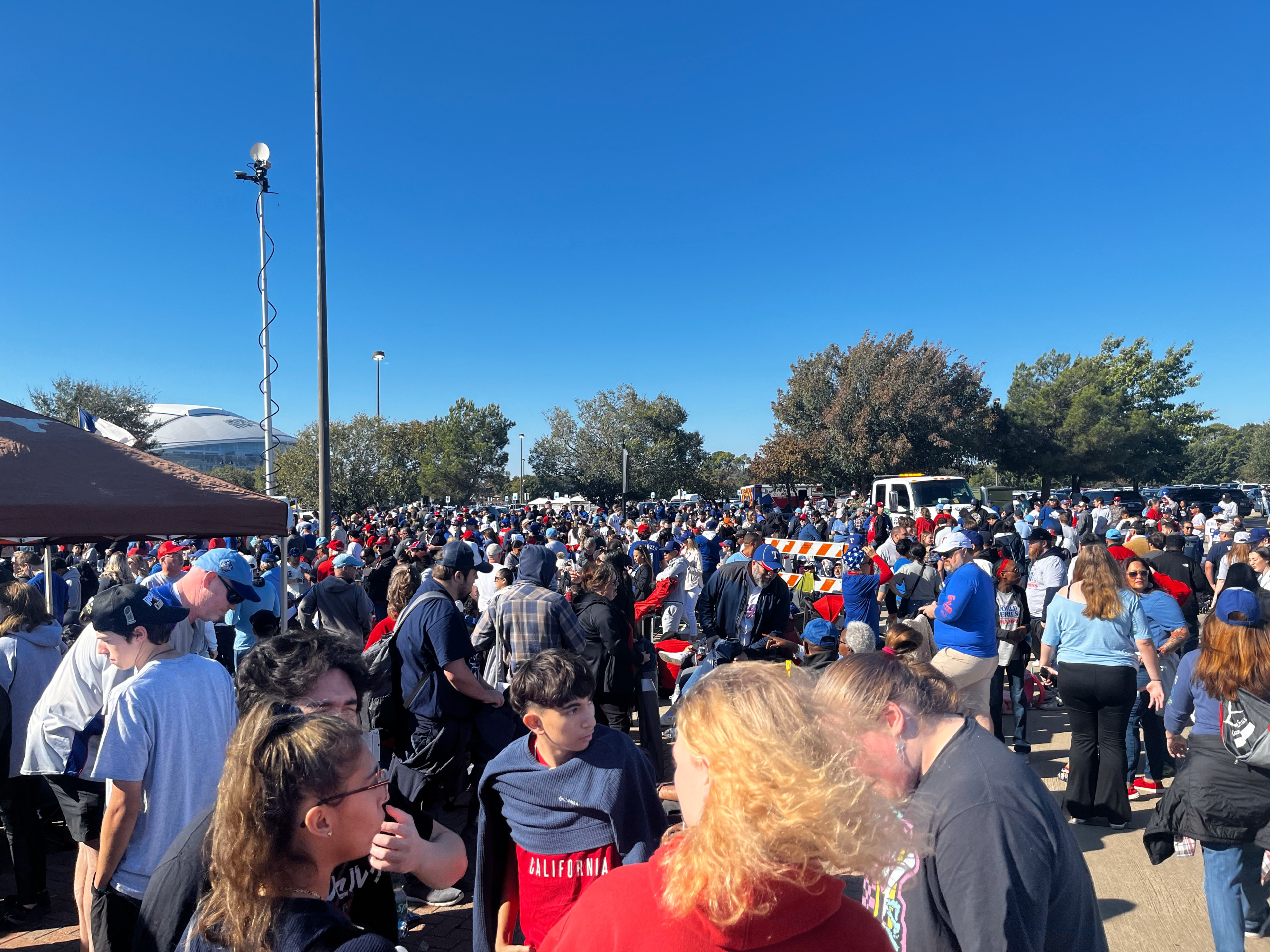 Hundreds of Thousands Celebrate the Texas Rangers