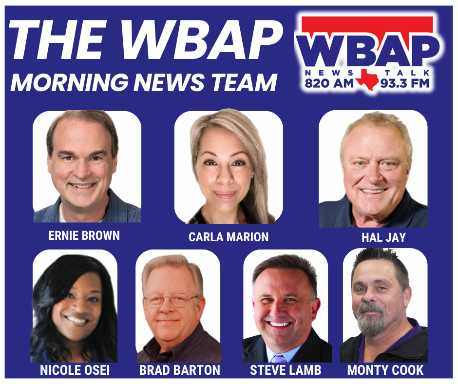 WBAP Morning News with Ernie, Carla, Hal, and Nicole
