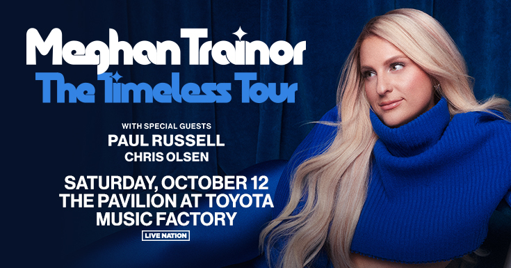 Meghan Trainor at The Pavilion at Toyota Music Factory