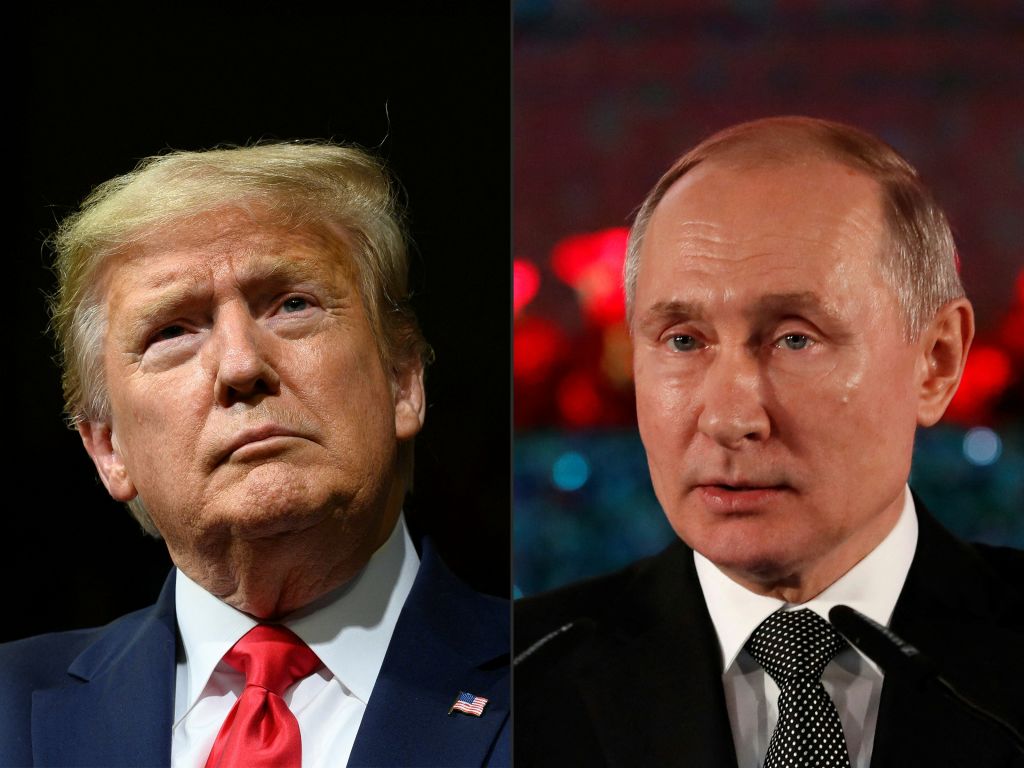 Trump Says He Will Meet Putin Next Friday in Alaska to Discuss Ending the Ukraine War