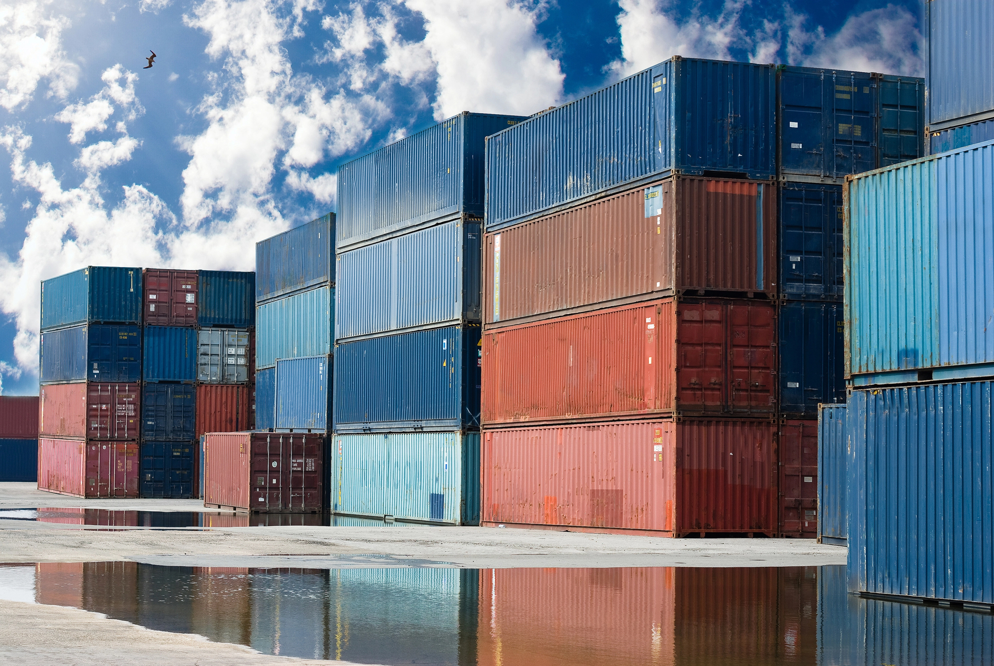More Than 60 Containers Fall Off Ship in Long Beach Port
