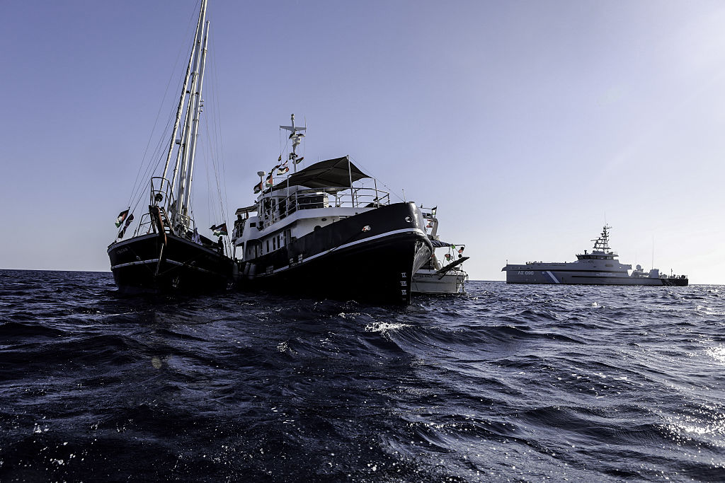 Israel Intercepted a Gaza-Bound Flotilla Carrying Aid in International Waters