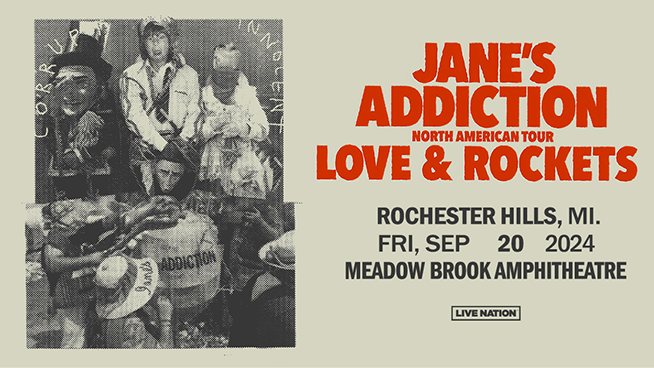 107one CONTESTS | JANE’S ADDICTION AND LOVE & ROCKETS