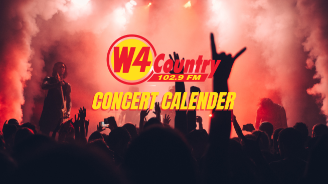 W4 COUNTRY CONCERT CALENDAR