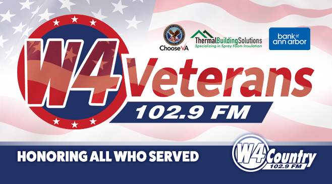 Join W4 Country as we Honor All Who Have Served!