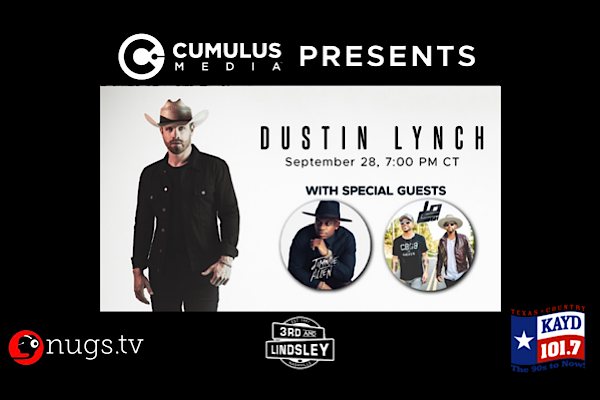 Dustin Lynch, Jimmie Allen and LoCash Livestream!