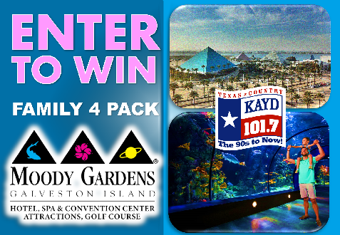 Moody Gardens | 4 Pack Of Tickets | 2024