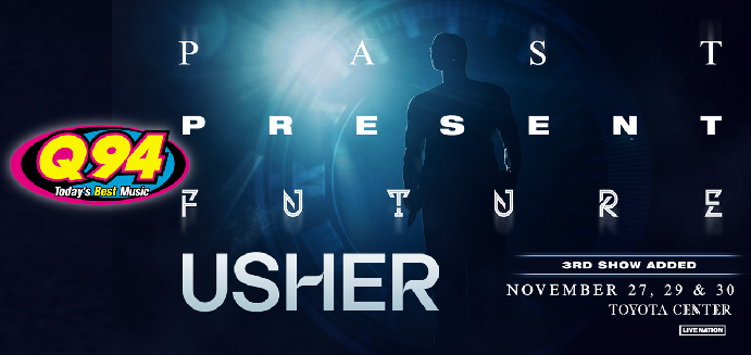 Usher | Nov 27th, 29th & 30th | Toyota Center