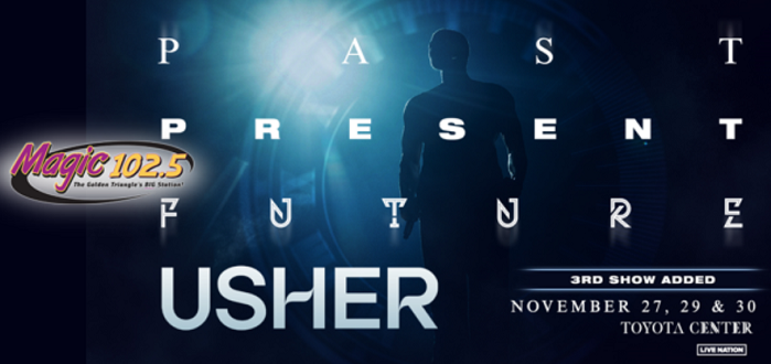 Usher | Nov 27th, 29th & 30th | Toyota Center