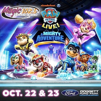 Paw Patrol | Oct 22nd & 23rd | Doggett Ford Park Arena