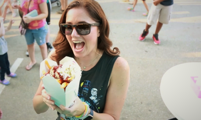 WATCH: How Many Food Trucks Can Jess Visit in One Day?!