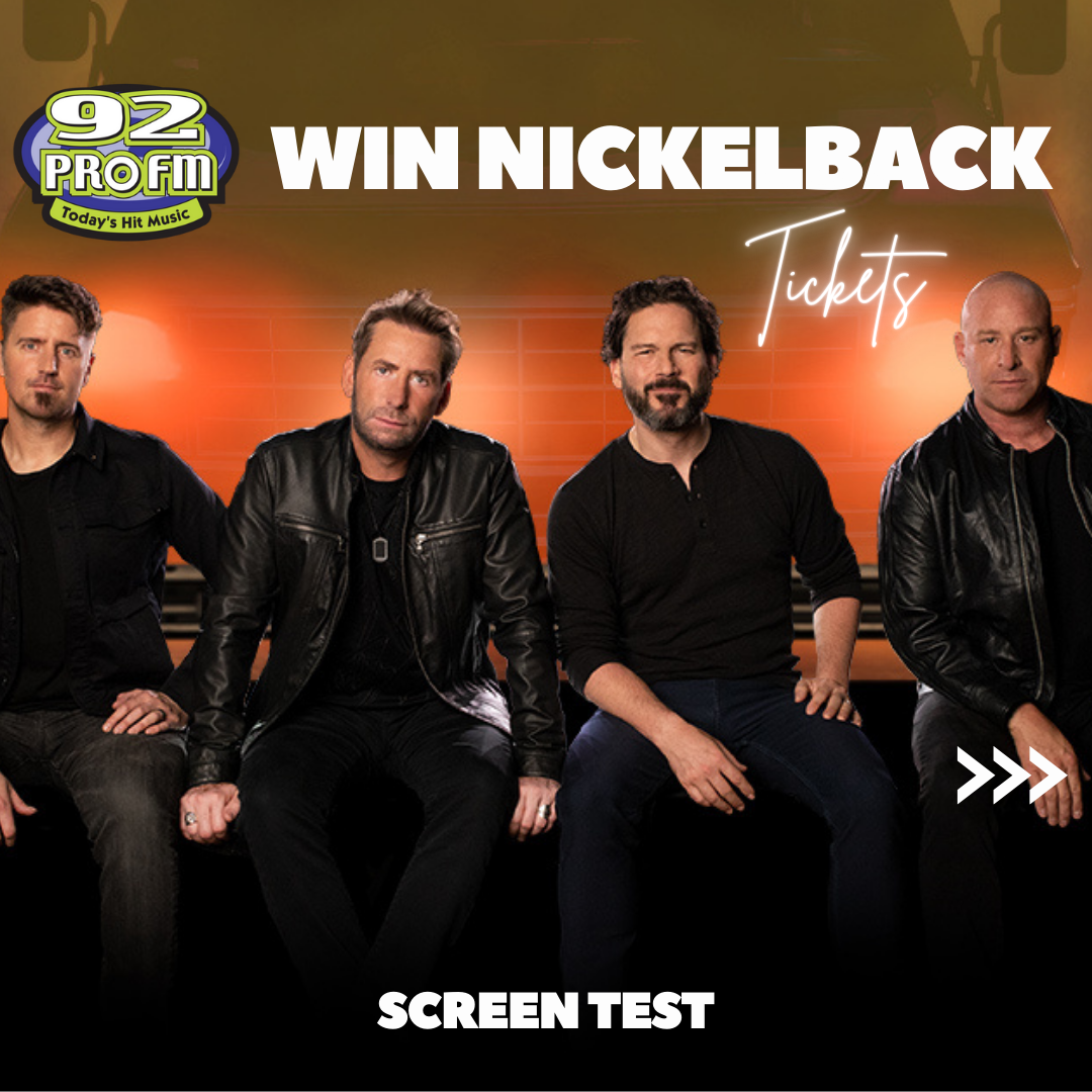 Screen Test: Win Nickelback Tickets with Giovanni in the Morning at 7:10am!