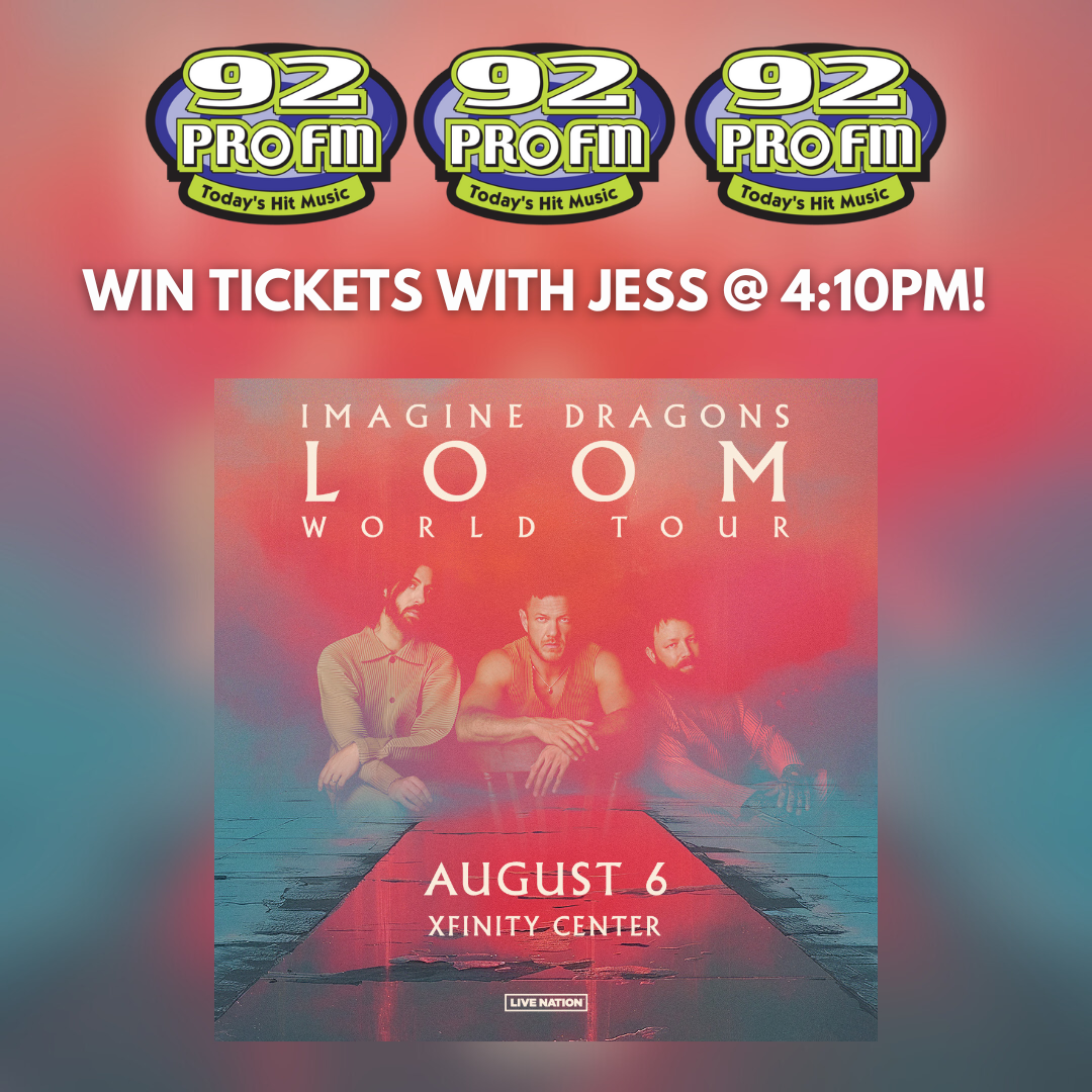WIN Imagine Dragons Tickets at 4:10pm With Jess!