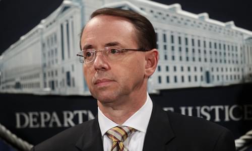 Memo: Rod Rosenstein Gave Green Light To Manafort Investigation