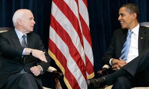 Obama Called McCain to Thank Him for Vote against Obamacare Repeal