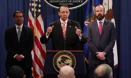 DOJ Indicts 12 Russian Officials For Hacking The DNC In 2016