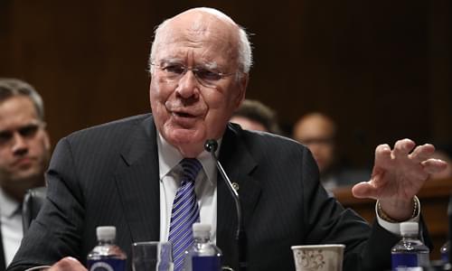 Sen. Leahy Says Trump’s Claims About His Drinking Are ‘Bogus Baloney’