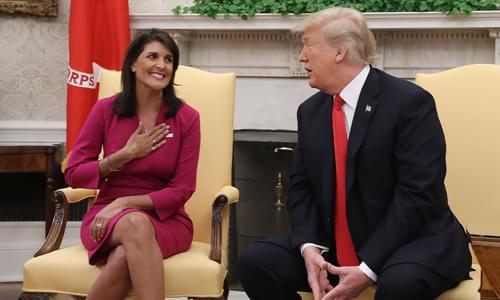 Haley Resigns As UN Ambassador