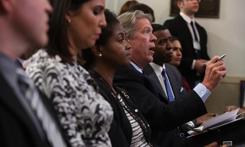 Major Garrett Throws Shade on Acosta: When President Says it’s Not Your Turn, You Give Up the Mic