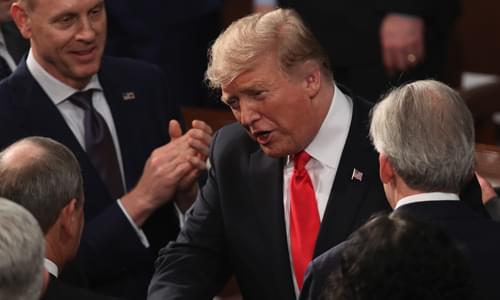 Trump Approval Soars To 23-Month High With Likely Voters After SOTU Speech