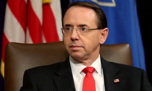 Rod Rosenstein Has Some Serious Explaining to Do