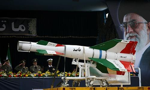Tensions Flare Iran Fires Ballistic Missile 1,000km In Provocative Test Amid Tanker Row With US and UK
