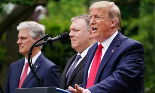 Trump Announces Unprecedented Action Against China