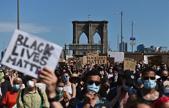 A Farrakhan Supporter Led the LA Black Lives Matter Rally That Became a Pogrom