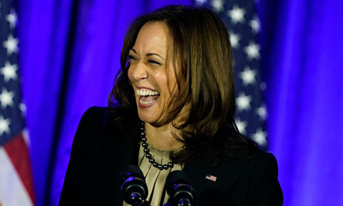 Kamala Harris’ Approval Rating Overtakes Joe Biden’s After Year of Turmoil