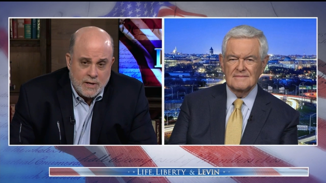 Mark Levin Says DOJ Is Playing With Fire After Newt Makes This Prediction
